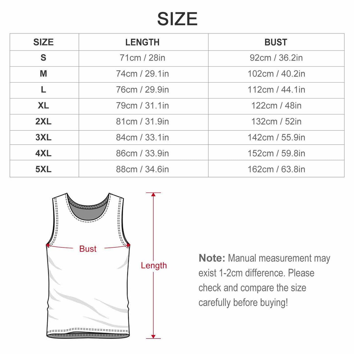 FRESH OUT THE BOX TANK TOP FOR MEN